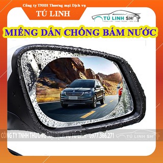 Bộ 2 miếng dán gương ô tô chống bám nước
