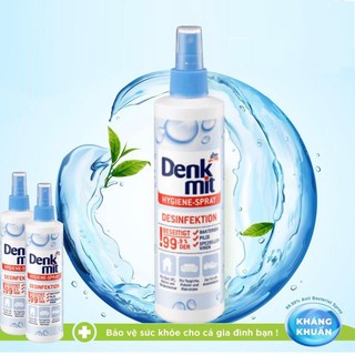 Xịt khử trùng diệt khuẩn không khí Denkmit nội địa Đức 100-400ml