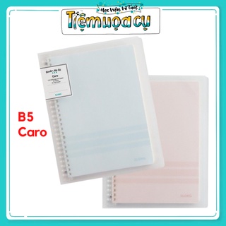 [HVVT] Sổ Caro File Nhựa Kẹp Còng B5 KLONG  - 40 Tờ ; MS: 544