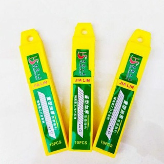 Hộp 10 Lưỡi Dao Rọc Giấy Loại Lớn