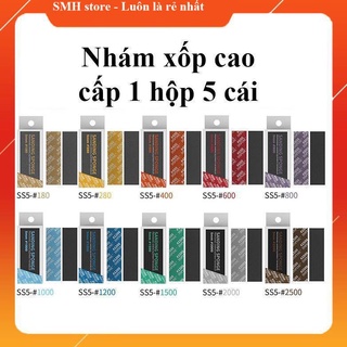 Giấy nhám xốp DSPIAE SS5 series (1 hộp 5 cái )