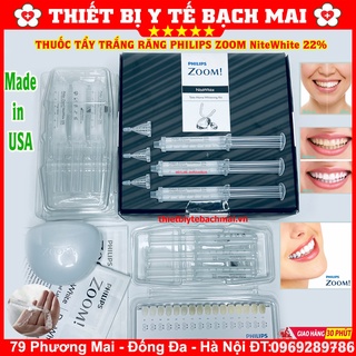 Gel Tẩy Trắng Răng Tại Nhà Philips Zoom NiteWhite 22%
