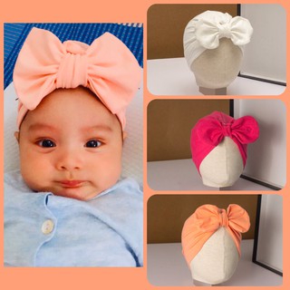Mũ turban cho bé gái - băng đô siêu xinh cho bé Noonon nhiều màu