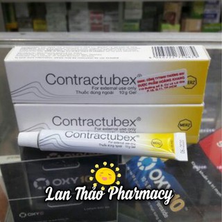 CONTRACTUBEX 10G KEM HỖ TRỢ GIẢM SẸO LỒI SẸO LÂU NĂM HIỆU QUẢ