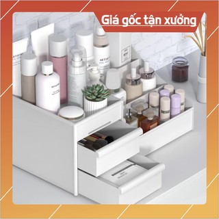 Sẵn hàng Kệ mỹ phẩm nhựa đa năng nhiều ngăn (Size to 30*19*15) .