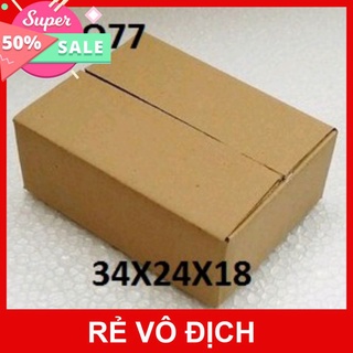 Hộp Carton 34x24x18 Bộ Combo 20 Hộp