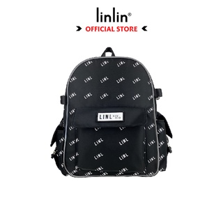 Balo Unisex LINL Mono Lipas - Màu Đen / Kem