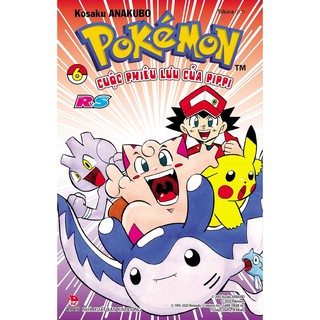 Sách - Pokémon - Cuộc Phiêu Lưu Của Pippi RS (Ruby - Sapphire) - Tập 6