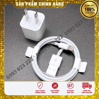 [Chính Hãng] Bộ Sạc Iphone 5V củ vuông -  Sử dụng cho IPhone 6/ 6S Plus/ 7/ 7Plus/ 8/ 8 Plus/ X/ XS Max/ XR/ 11/12