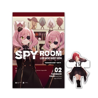 Sách - SPY ROOM – Lớp học điệp viên - Tập 2: Manamusume Grete - Tặng Bookmark