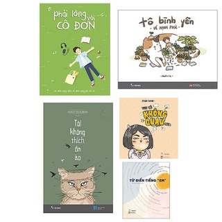 Sách - Combo Tô Bình Yên Vẽ Hạnh Phúc,Từ Điển Tiếng Em,Vui Vẻ Không Quạu,Phải Lòng Cô Đơn,Tôi Không Thích (Lẻ Tuỳ Chọn)