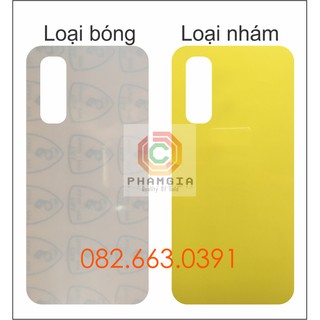 Dán PPF bóng, nhám Realme 7 màn hình, mặt lưng, full lưng viền siêu bảo vệ