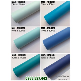 Giấy background - Giấy nền chụp ảnh sản phẩm (kích thước 79cm x 109cm or 70cm x 100cm) - Set 6 tờ (chọn màu inbox)