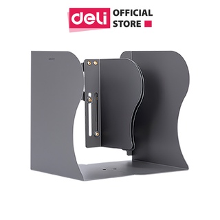 [Mã LIFEDL44 giảm 50K đơn 99K] Giá đựng tài liệu mở rộng kim loại Deli - Màu xám - 1 chiếc - 78630