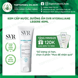 Kem cấp nước, dưỡng ẩm SVR Hydraliane Legere 40ml  [NHẬP KHẨU CHÍNH HÃNG 100%]