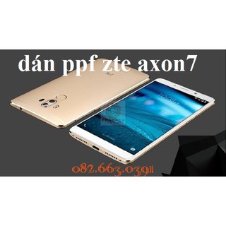 Dán ppf ZTE Axon 7 bóng, nhám-màn hình, mặt lưng, mặt lưng full viền