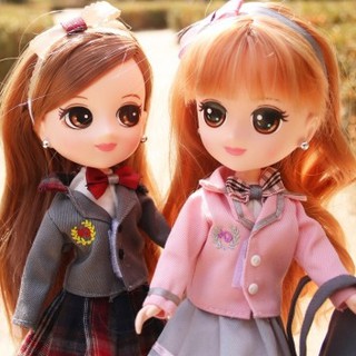 Búp Bê Hàn Quốc One &amp; One 30 Cm - School Girl Korean 12 inch Doll 체리 스쿨걸 체리