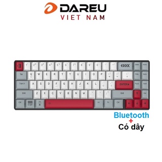 [Mã ELMALL150 giảm 8% đơn 500K] Bàn phím cơ không dây DAREU EK871 Pin Sạc Bluetooth/ Wired (PBT, D-KAILH switch)