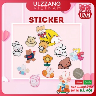 Sticker gắn balo ulzzang sinh viên, huy hiệu cài cặp học sinh, ghim cài phụ kiện ba lô, túi, mũ, nón hoạt hình dễ thương
