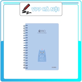 Hàng Chính Hãng Sổ caro Klong viết thư pháp calligraphy bulletjournal giấy dày xịn hàng chính hãng