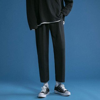 Quần nỉ Quần jogger Quần ống suông nam Thời Trang Nam Nam Quần Dài UnisexThể Thao Ống Rộng Màu Trơn Thời Trang