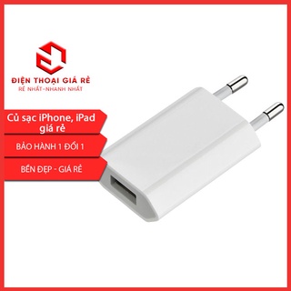 Củ sạc iPhone giá rẻ - Tương thích với tất cả các dòng iPhone, iPad