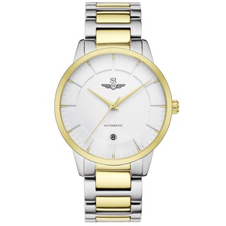 [CHÍNH HÃNG] Đồng Hồ Nam NHẬT BẢN SRWATCH SG8881.1202AT Nền Số Màu Trắng Cơ Automatic - Bảo Hành 12 Tháng FULLBOX