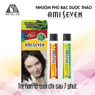 Thuốc nhuộm tóc Hàn Quốc Phủ Bạc Ami Seven 7 phút Amiseven