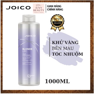 Dầu xả tím khử vàng JOICO Blonde Life Violet 1000ml