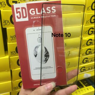 Kính full keo 5D xịn Samsung Note 10 2019
