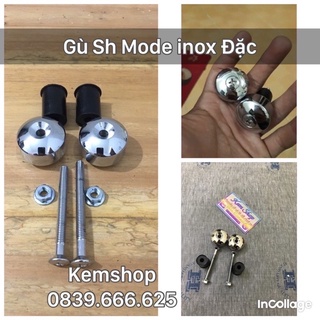 Cặp Gù inox Đặc 500g Full Ốc Gắn Các Loại Xe Máy