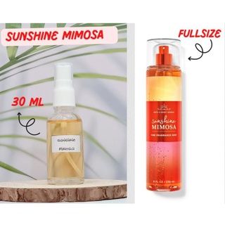 (30ML)XỊT THƠM SUNSHINE MIMOSA BATH AND BODYWORKS