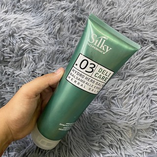 Dầu xả chăm sóc bóng mượt ( ủ, hấp, xả) Silky Deli Care Hydro Herb Balm 250ml