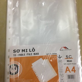 Sơmi lỗ (1 tập 100 túi)