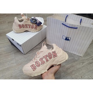 (Siêu sale) giầy MLB BOSTON Hồng Real madird (ảnh thật + full box)