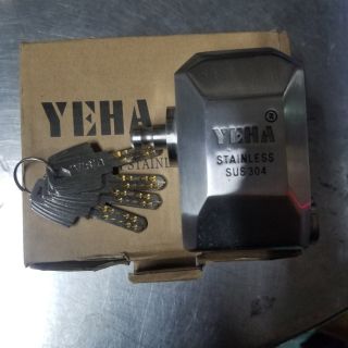 Ổ khóa chụp cổng YEHA inox 304
