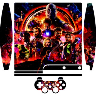 Skin PS3 Slim Avengers Infinity War