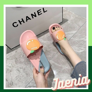 Dép lê nữ thời trang đẹp quai ngang cute đi học xinh JAENIA DL003