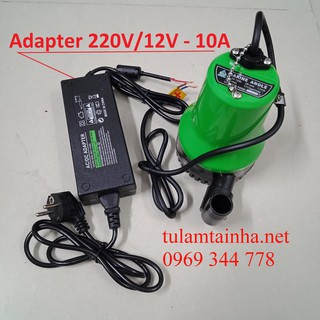 Bơm chìm 12V vỏ nhựa