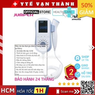 ✅ Máy Đo Tim Thai Gia Đình Jumper JPD - 100E | (Công Nghệ Đức) -VT0967