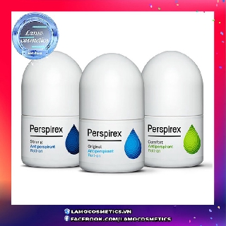 [ FREE SHIP ] Lăn Khử Mùi Perspirex của Đan Mạch Cho Mọi Loại Da Từ Nặng Tới Nhẹ 20ml giúp ngăn mùi,khô thoáng nách