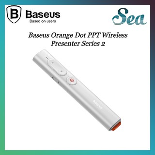 Bút Laser trình chiếu Baseus Orange Dot PPT Wireless Presenter Series 2 cho Laptop/ Macbook