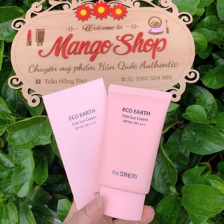Kem chống nắng The Saem Pink Sun Cream 50g