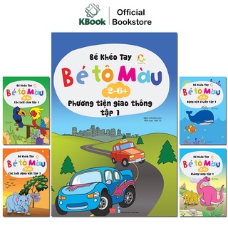 Sách - Bé tô màu 2-6+ - Đinh tị