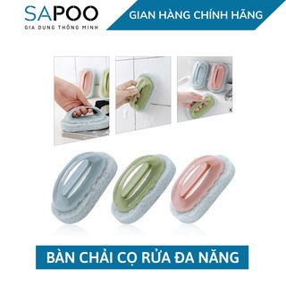 Bàn chải cọ rửa nhà bếp đa năng có tay cầm tiện lợi - Gia Dụng SAPOO