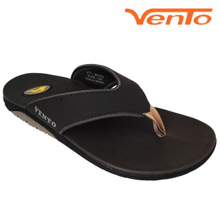 Dép Vento Xỏ Ngón VT8003 Nâu Đen