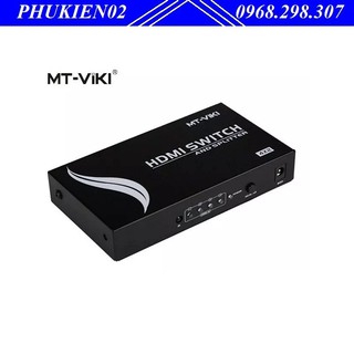 Bộ chia HDMI 4 vào 2 ra có điều khiển MT-VIKI
