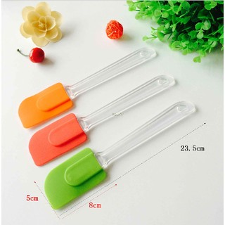 Phới trộn silicon cán nhựa 23.5cm