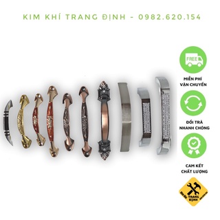 Tay Nắm Cửa Tủ, Tay Nắm Ngăn Kéo Tủ Hoạ Tiết Hoa Dây Hiện Đại