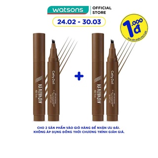 Bút Vẽ Chân Mày Cathy Doll Real Brow 4D Tatoo Tint 2g #02 Ash Brown